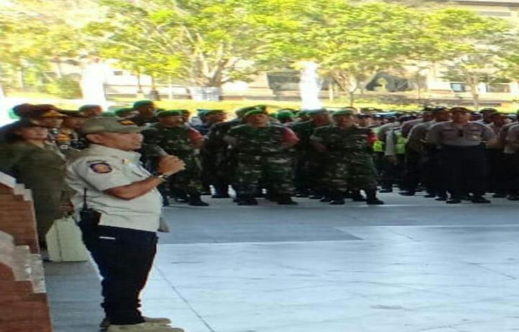 Atensi Pengamanan HUT Kota Mangupura yang ke 10 Tahun