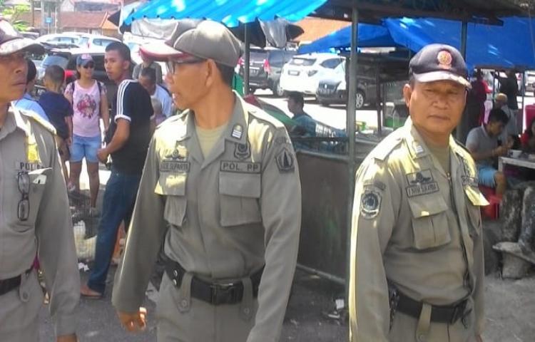 Gepeng Berkeliaran, Satpol PP Sisir Pasar Beringkit