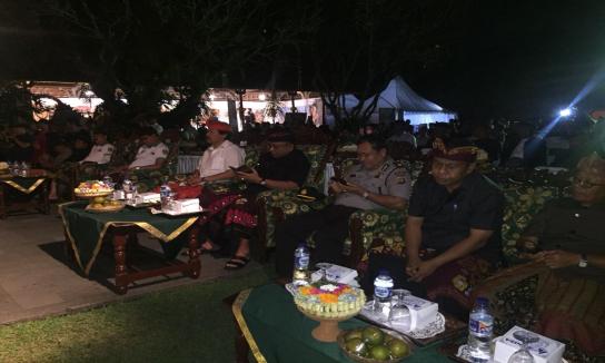 Pengamanan Festival Budaya Pertanian Kabupaten Badung