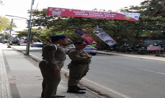 Pengamanan Obor Asian Games