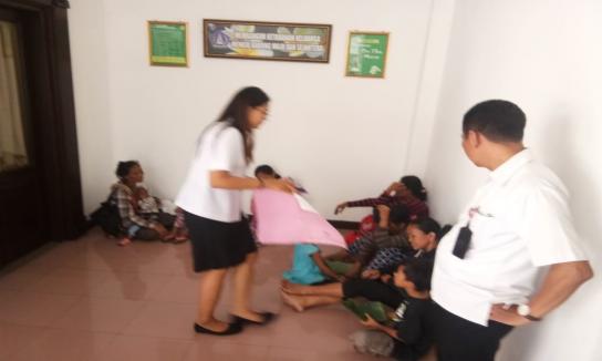 Sidak Gelandangan dan Pengemis