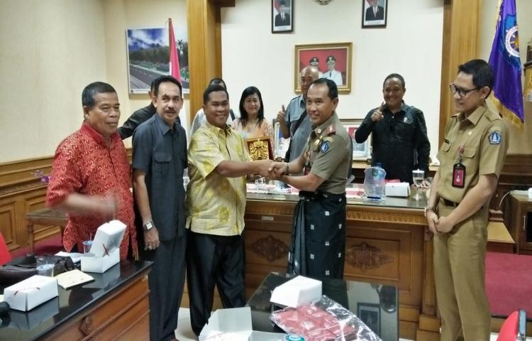 Bapak KasatPolPP Kab. Badung Menerima Kunjungan Kerja dari Komisi A DPRD Kabupaten Asahan