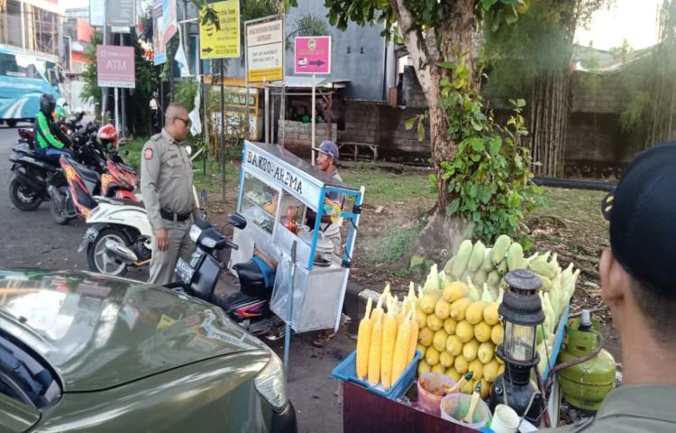 PKL Membandel, Ini Di Lakukan Pol PP Badung