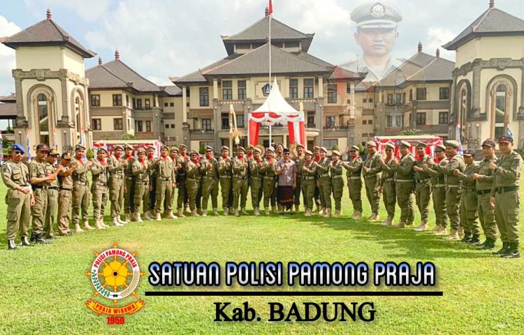 Satuan Polisi Pamong Praja Kabupaten Badung Memperingati Hari Sumpah Pemuda